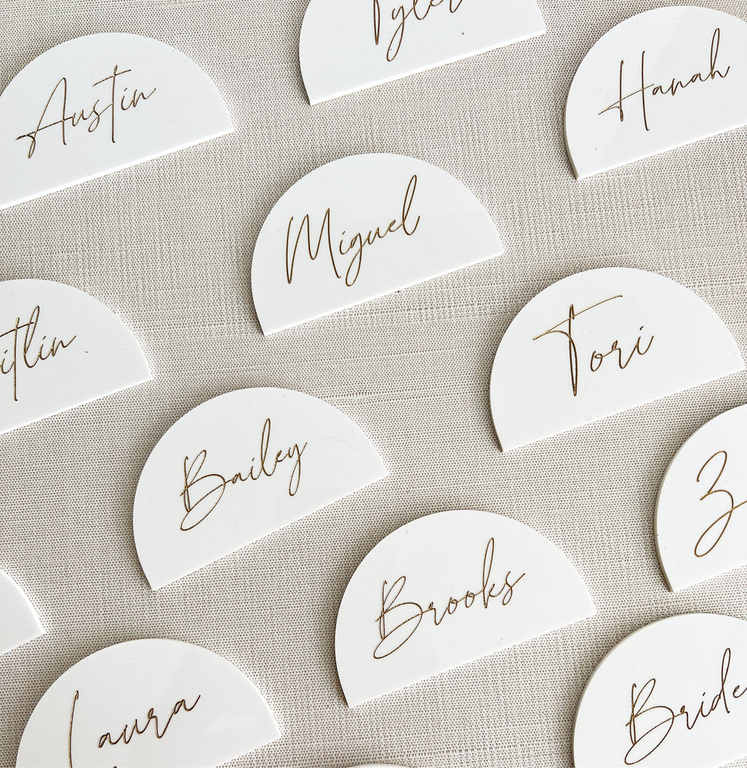Engraved Place Cards | Shelby