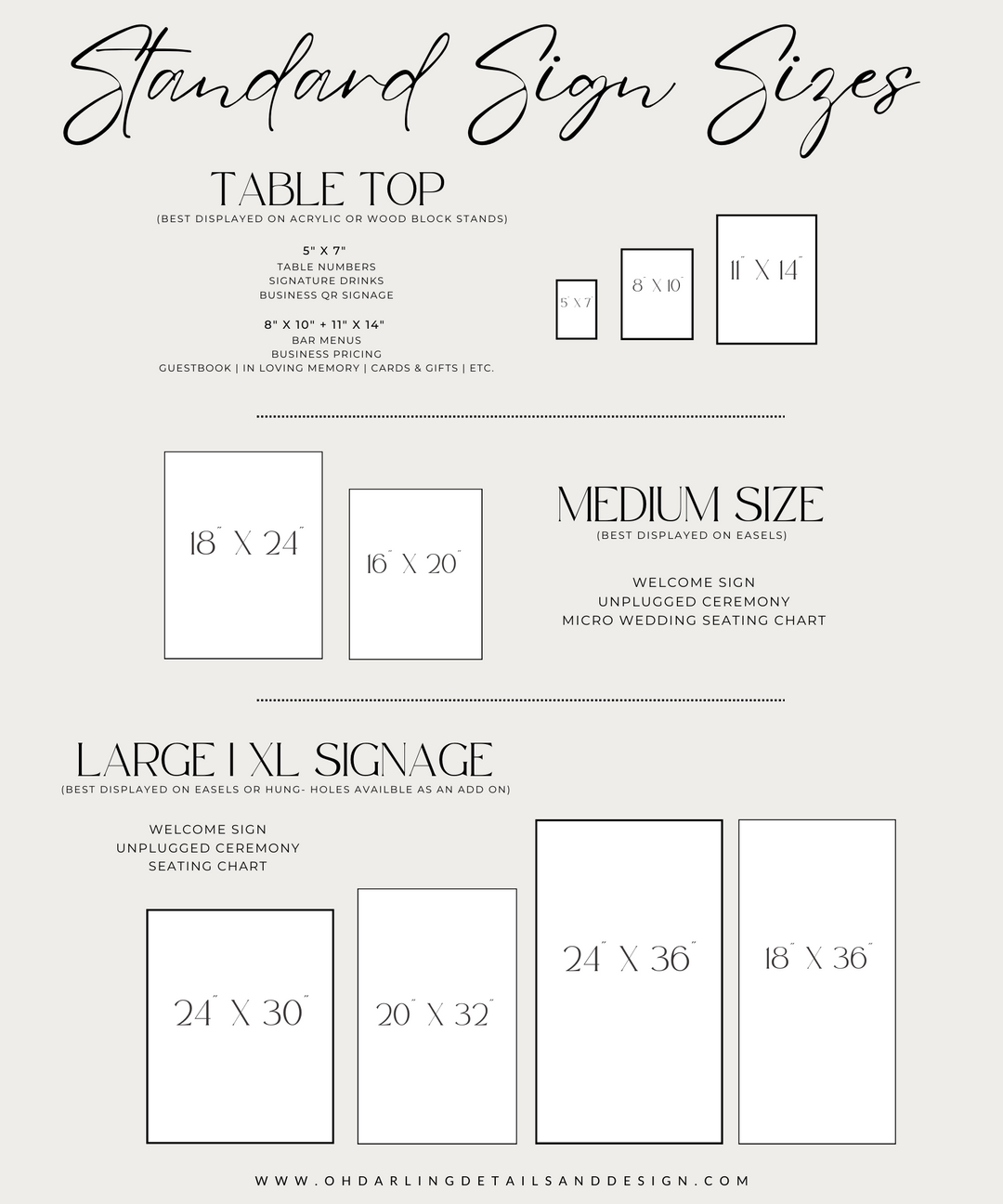 Table Numbers | Shelby