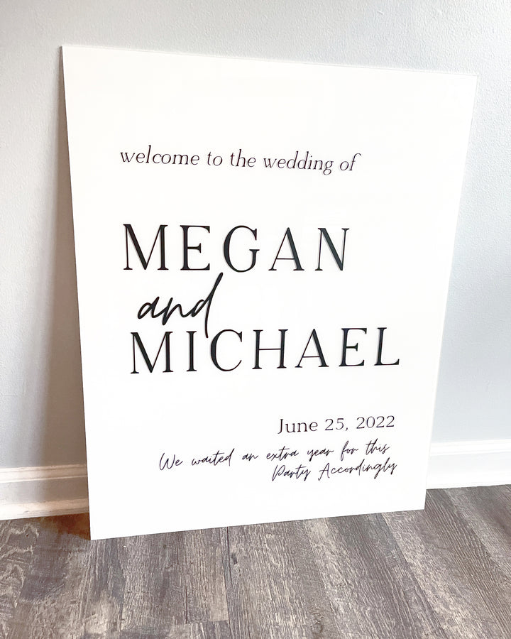 Multipurpose Welcome Sign | Party Accordingly