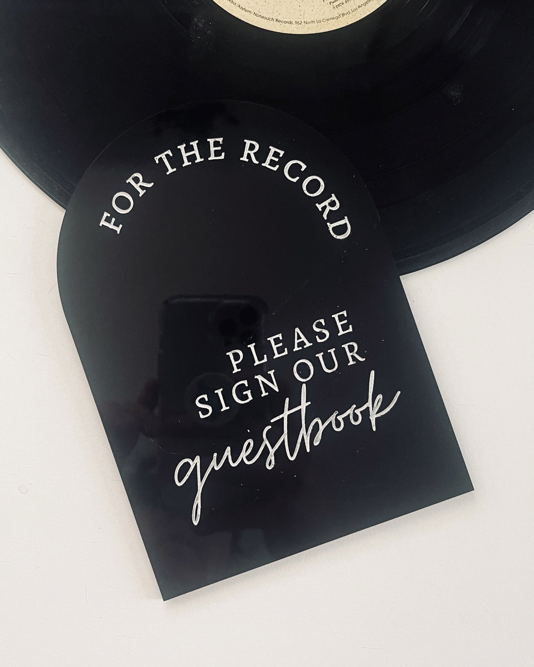 Guestbook Sign | For the Record