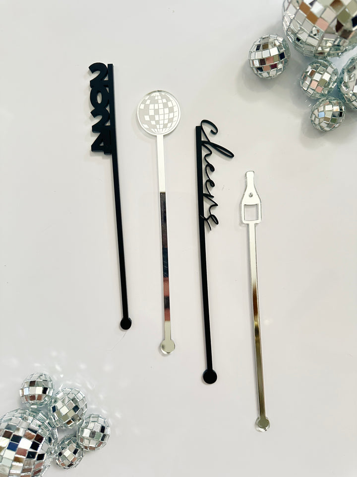 Drink Stirrers | 2024 New Years Eve